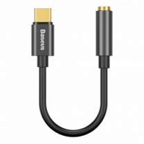 Перехідник Baseus Type-C to 3.5mm Black (CATL54-01)