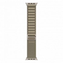 Apple Watch Ultra 2 49mm Titanium Case with Olive Alpine Loop - Medium (MREY3)