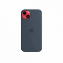 Чехол Силиконовый iPhone 14 Plus Silicone Case with MagSafe Storm Blue (MPT53)
