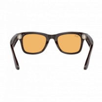 Смарт-окуляри Ray-Ban Meta Wayfarer Shiny Rebel Black/Amber size XXL (RW4008 675385 53-22)