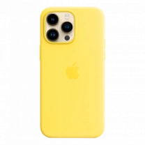 Чехол Силиконовый iPhone 14 Pro Max Silicone Case with MagSafe - Canary Yellow (MQUL3)