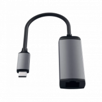 Переходник Satechi Type-C Ethernet Adapter Space Grey (ST-TCENM)