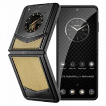 VERTU IRONFLIP CARBON TEXTURE SERIES Yellow
