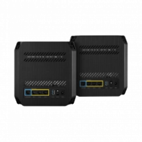 Система WiFi-Mesh ASUS ROG Rapture GT6 AX10000, 3xGE LAN, 1x2.5GE WAN, 1xUSB 3.2, 2мод, чорний
