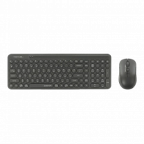 Комплект бездротовий, клавіатура з мишою, A4Tech Fstyler FG3300 Air2 (Grey), сірий колір