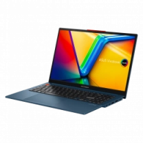 Ноутбук 15.6" ASUS Vivobook S 15 K5504VA-MA385 OLED (90NB0ZK1-M00NF0)/Intel i7-13700H/16GB/512GB SSD/Intel Iris Xe/DOS/Blue
