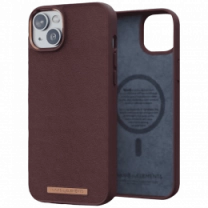 Чохол Njord Genuine Leather MagSafe Case Dark Brown for iPhone 14 Pro (NA43GL05U)
