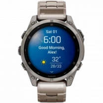 Garmin Fenix 8  47 mm  AMOLED Slate grey with Black silicone band (010-02904-00)