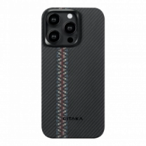 Чохол Pitaka MagEZ Case 4 Fusion Weaving Rhapsody for iPhone 15 Pro (FR1501P)