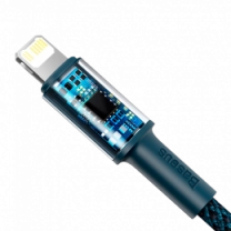 Кабель Baseus High Density Braided Type-C to Lightning PD 20W 1m Blue (CATLGD-03)
