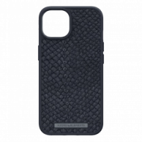 Чохол Njord Salmon Leather MagSafe Case Black for iPhone 14 (NA41SL00)