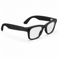 Смарт-окуляри Ray-Ban Meta Wayfarer [Gen 2] Large Matte Black Frame / Clear Lenses (RW4012 601SSB 53-22)