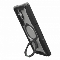 Чохол UAG для Samsung Galaxy S25 Ultra, Plasma XTE with Magnet, Black/Orange (214467114097)