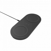 БЗП Belkin Dual Pads Wireless Charging Qi, 15W, black (WIZ008vfBK)