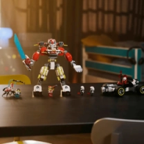 Конструктор LEGO DREAMZzz Робот-тигр Купера и Хот-род авто Зеро