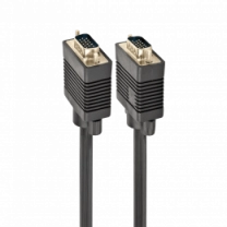 Кабель Cablexpert CC-PPVGA-15M-B, преміум якість, VGA 3+9C HD15M тато /HD15M тато, подвійно-екранова