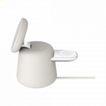 Бездротовий ЗП Belkin 2в1 MagSafe iPhone/Watch/AirPods, Sand Mass (WIZ020VFH37)