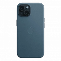 Чехол iPhone 15 Plus FineWoven Case with MagSafe - Pacific Blue (MT4D3)