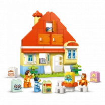 Конструктор LEGO DUPLO Bluey Семейный дом Блуи с игрой на запоминание
