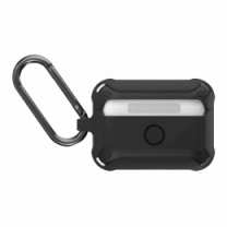 Чехол Switcheasy Guardian Rugged Anti-Lost Protective Case For AirPods Pro 1/2 Black (SAPAP2091BK22)