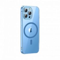 Чехол WIWU для iPhone 15 Pro Max Magnetic Crystal Series Transparent
