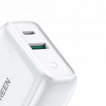 Зарядний пристрій UGREEN CD170 38W USB-C Wall Charger EU (White) (UGR-60468)