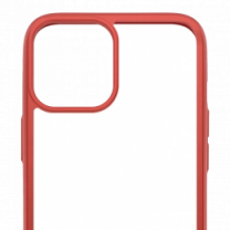 Чохол Panzer ClearCase for Apple iPhone 12 Pro Max Mandarin Red AB (0281)