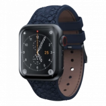 Ремінець Njord Salmon Leather Strap Petrol for Apple Watch 41mm/40mm (SL14111)