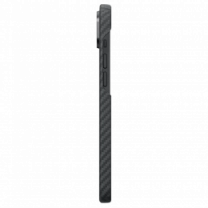Чехол Pitaka MagEZ Case 3 Twill 1500D Black/Grey for iPhone 14 Plus (KI1401M)