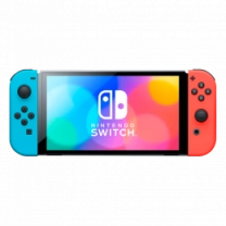 Портативна ігрова приставка Nintendo Switch OLED with Neon Blue and Neon Red Joy-Con