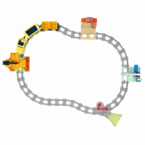 Конструктор LEGO DUPLO Town Большой интерактивный общественный поезд