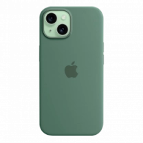 Чохол силіконовий iPhone 15 Silicone Case with MagSafe Cypress (MT0X3)