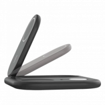 Зарядний пристрій бездротовий Belkin 3в1 Magnetic Foldable iPhone/Watch/AirPods, Qi2 15Вт, чорний
