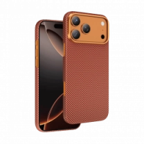 Чехол Keephone KEVLAR NORRA MagSafe Case for 17 Pro Max Coral Zorro (KPKVNA17PMBK)