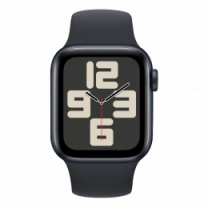 Смарт-годинник Apple Watch SE (gen 2) 2023 40mm Midnight Aluminum Case with Midnight Sport Band M/L (MRE93)