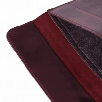 Шкіряний чохол INCARNE Klouz MacBook Pro 16" 2019-2023 бордо