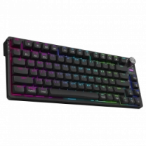 Ігрова клавіатура HATOR Icefall PRO бездротова з TFT-дисплеєм (HTK450UA) чорна