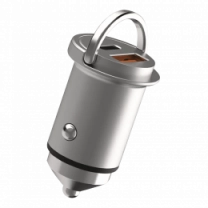 АЗП Proove Viraty Car Charger 45W (QC+PD) Type-C + USB (silver)