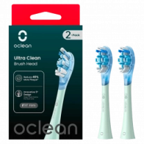 Насадка для зубной електрощетки Oclean UC01 G02 Ultra Clean Brush Head Green (2 шт) (6970810553512)
