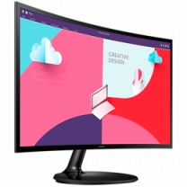 Монітор 27" SAMSUNG Essential Curved Monitor S3 S36C VA FullHD 75Hz