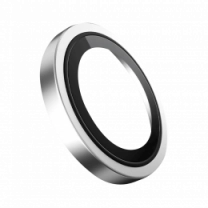 Захисне скло Blueo для камери iPhone 17 Pro/17 Pro Max NPB27 Original Metal Frame Lens Series (Silver Diamond)