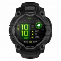 Смарт-годинник Garmin Instinct 3 45mm AMOLED Black with Black Band (010-02936-00)