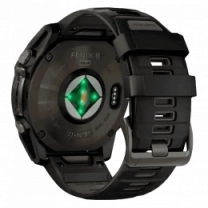 Спортивний годинник Garmin Fenix 8 47mm Solar Sapphire Carbon Gray DLC Titan w.Black/Pebble Gray S.Band (010-02906-10/11) UA UA
