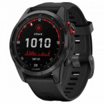 Смарт-часы Garmin Fenix ​​7S Solar Slate Gray with Black Band (010-02539-12/13)