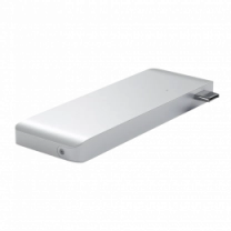 Хаб Satechi Type-C USB 3.0 Passthrough Hub Silver (ST-TCUPS)