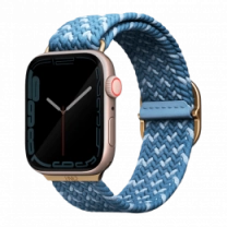 Ремешок Uniq Aspen Braided DE для Apple Watch 41 | 40 | 38 mm Cerulean Blue (UNIQ-41MM-ASPDECBLU)