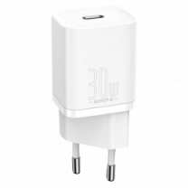 Адаптер Baseus Super Si quick charger IC 30W EU White (CCSUP-J02)
