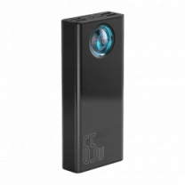Доп батерея Baseus Amblight Digital Display Quick Charge 65W 30000mAh Black (PPLG-A01)