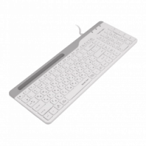 Клавіатура A4Tech Fstyler FK25 (White), USB, колір білий