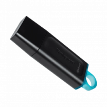 Флеш память USB3.2 Gen 1 DataTraveler Exodia (Black+Blue) - 2 Pack DTX/64GB-2P